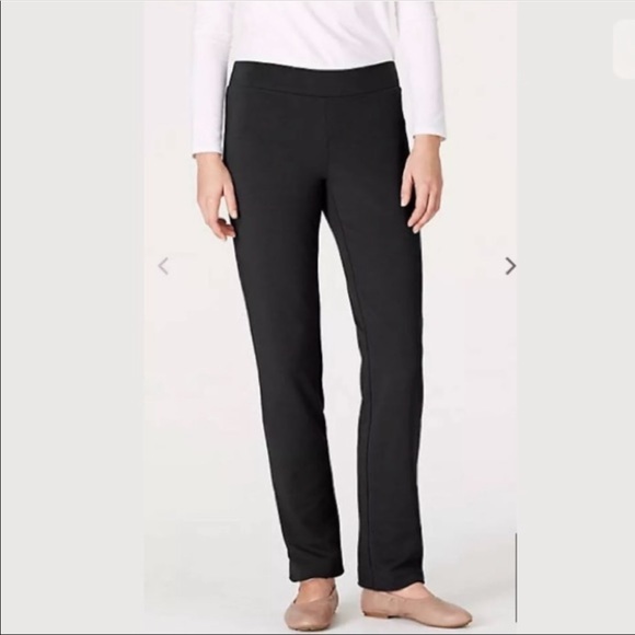 pure jill slim leg pants